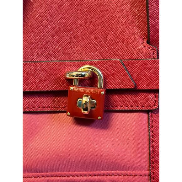 Henri Bendel Red Nylon Backpack - Compact Everyday Bag Henri Bendel Nylon Backpack - Red Backpacks, Handbags  main image 4
